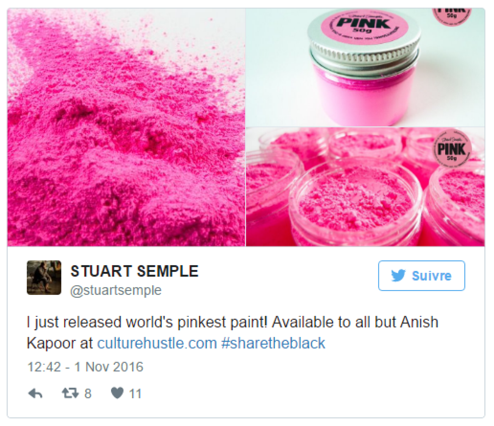 Le Rose et le Noir Stuart Semple VS Anish Kapoor Arts